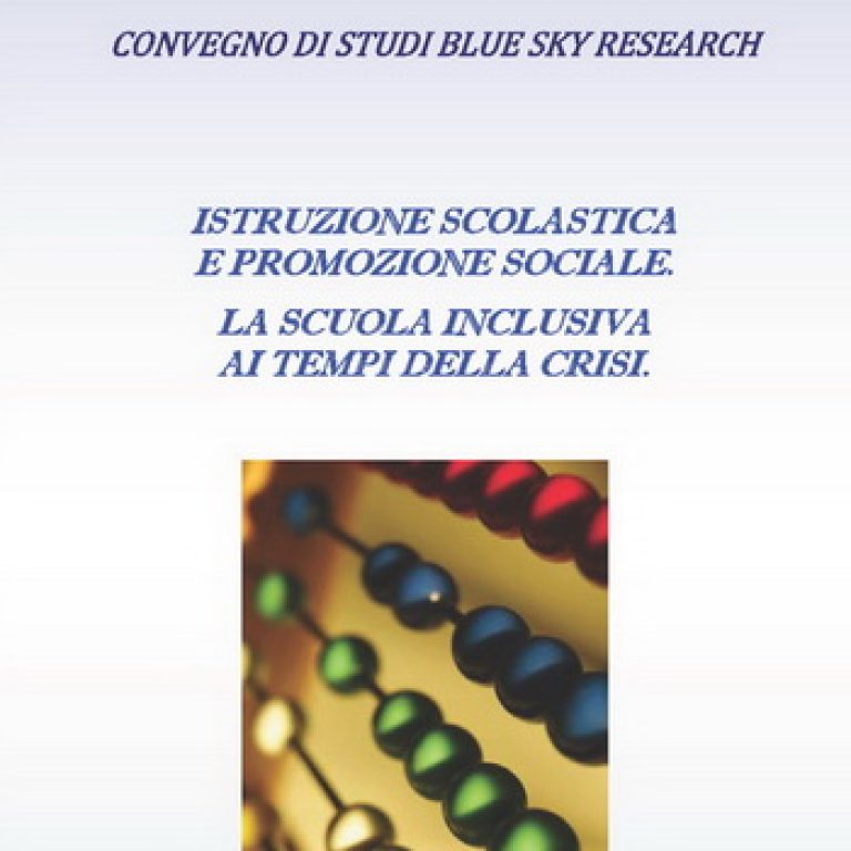 Relazione “Includere. Modo infinito, tempo presente (e futuro)” – 24 gennaio, Pavia